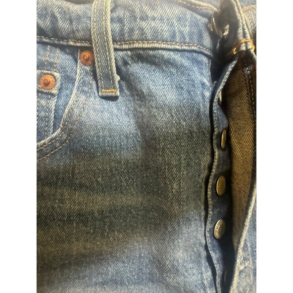 Women’s Levi's 501 High-Rise Skinny Jeans Fitted Through Hip & Thigh 32x28 - Picture 11 of 16